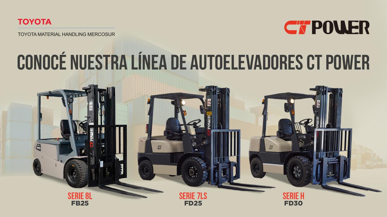 CT POWER - Line up Horizontal montacargas CTPOWER